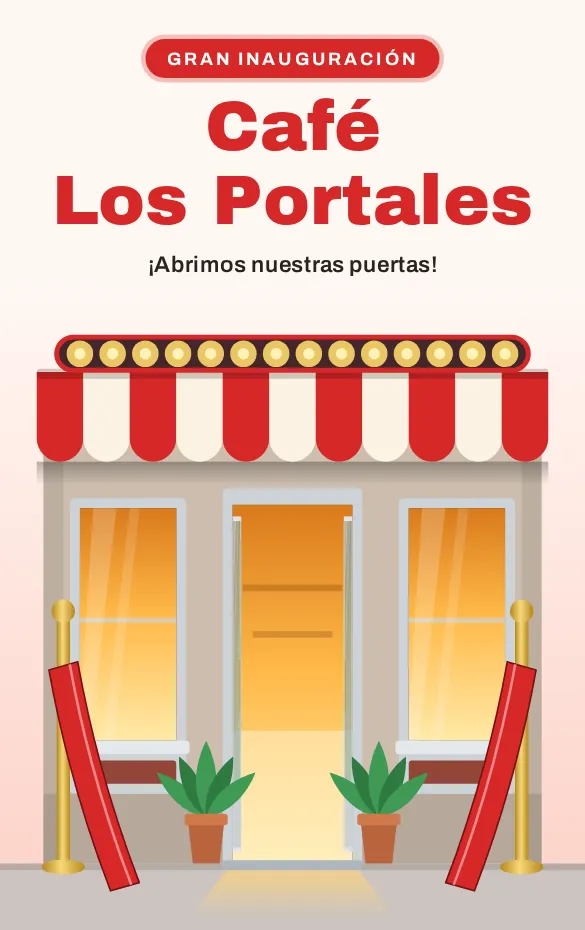 Invitación digital Inauguración para inauguraciones y empresas